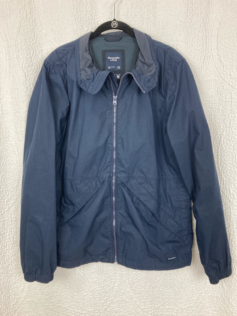 Abercrombie & Fitch Men’s Windbreaker Light Jacket sz Medium